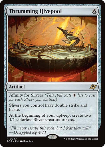 Thrumming Hivepool #0247 C R [EOE]