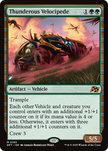 Thunderous Velocipede #0183 G M [DFT]