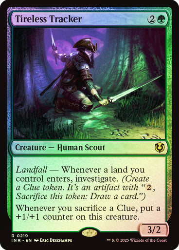 Tireless Tracker (Foil) #0219 G R [INR]