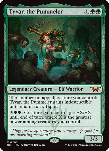 Tyvar, the Pummeler #0202 G M [DSK]