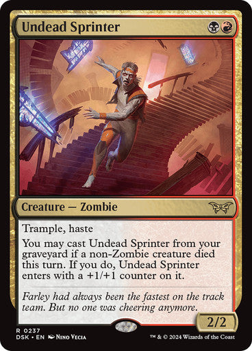 Undead Sprinter #0237 M R [DSK]