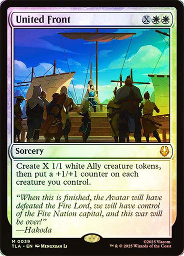 United Front (Foil) #0039 W M [TLA]