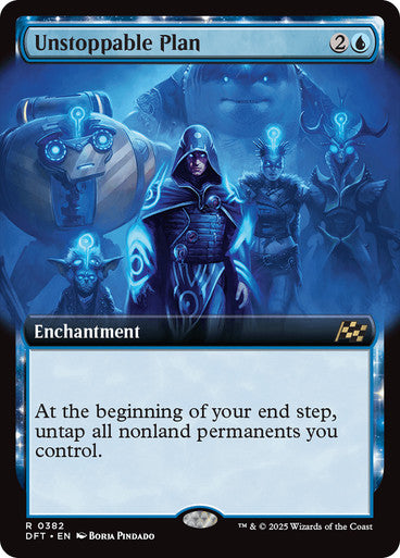 Unstoppable Plan (Extended Art) #0382 Bu R [DFT]
