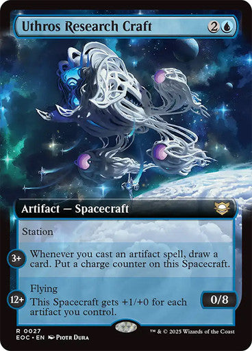 Uthros Research Craft (Extended Art) #0027 Bu R [EOE] [EOC]