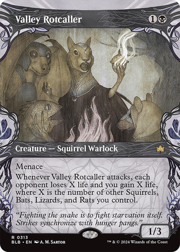 Valley Rotcaller (Showcase) #0313 Bk R [BLB]