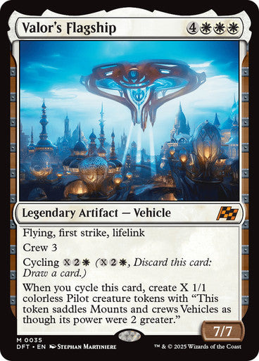 Valor's Flagship #0035 W M [DFT]