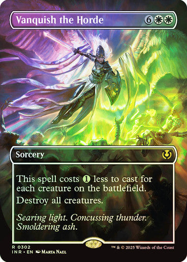 Vanquish the Horde (Bordless Foil) #0302 W R [INR]
