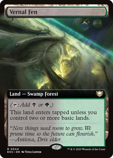 Vernal Fen (Extended Art) #0044 L R [EOE] [EOC]