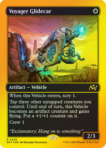 Voyager Glidecar (First-Place Foil) #0435 W R [DFT]
