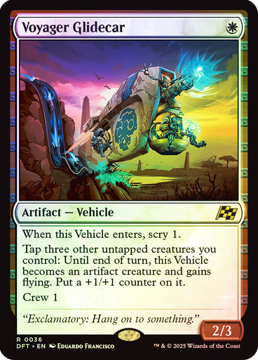 Voyager Glidecar (Foil) #0036 W R [DFT]