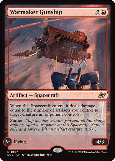 Warmaker Gunship #0167 R R [EOE]