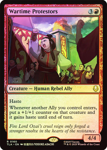 Wartime Protestors (Foil) #0160 R R [TLA]