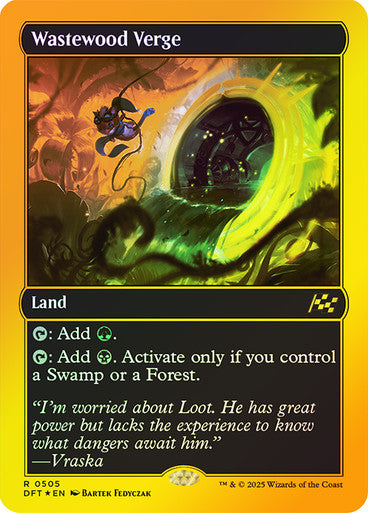 Wastewood Verge (First-Place Foil) #0505 L R [DFT]