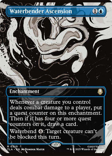 Waterbender Ascension (Borderless) #0310 Bu R [TLA]