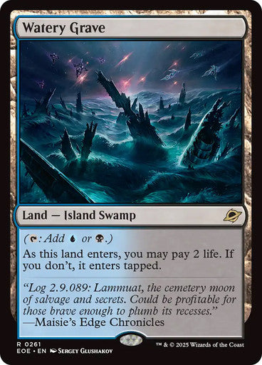 Watery Grave #0261 L R [EOE]