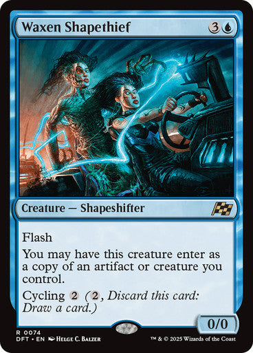 Waxen Shapethief #0074 Bu R [DFT]