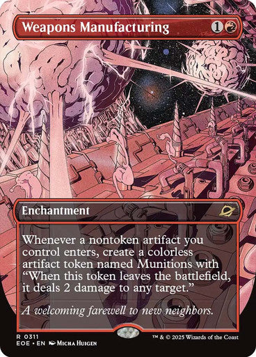 Weapons Manufacturing (Borderless) #0311 R R [EOE]