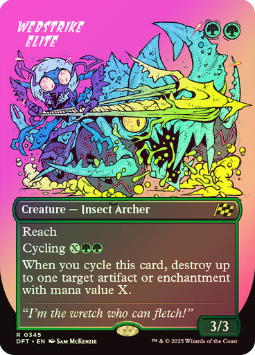 Webstrike Elite (Bordless Foil) #0345 G R [DFT]