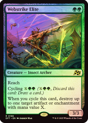 Webstrike Elite (Foil) #0186 G R [DFT]
