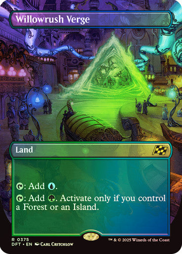 Willowrush Verge (Bordless Foil) #0375 L R [DFT]