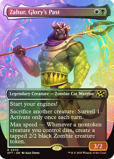 Zahur, Glory's Past (Bordless Foil) #0370 M R [DFT]