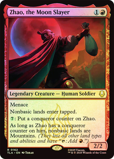 Zhao, the Moon Slayer (Foil) #0162 R R [TLA]