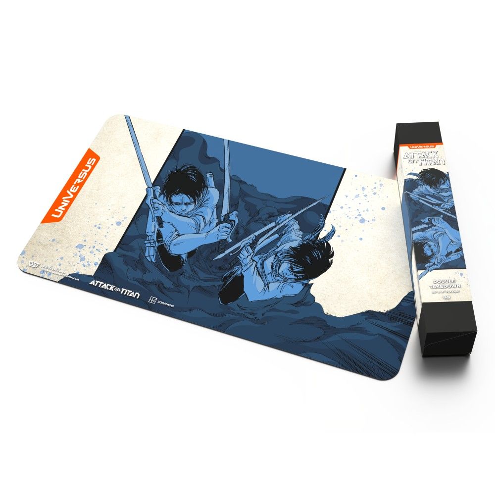 Double Takedown - Attack on Titan Origins of Power - Playmat - Universus