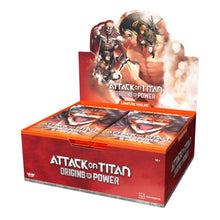 Load image into Gallery viewer, Origins of Power Booster Box - Attack on Titan - UniVersus
