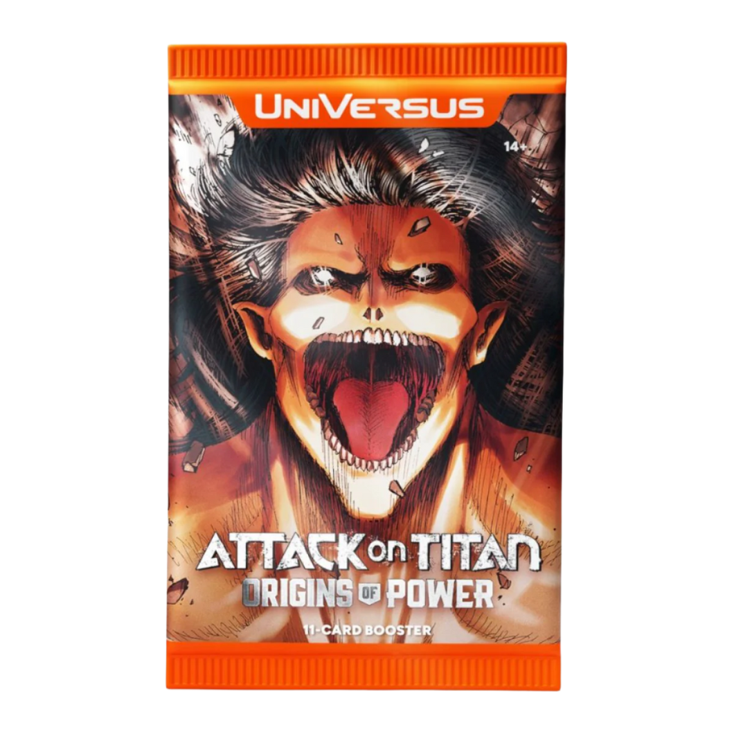 Origins of Power Booster - Attack on Titan - UniVersus