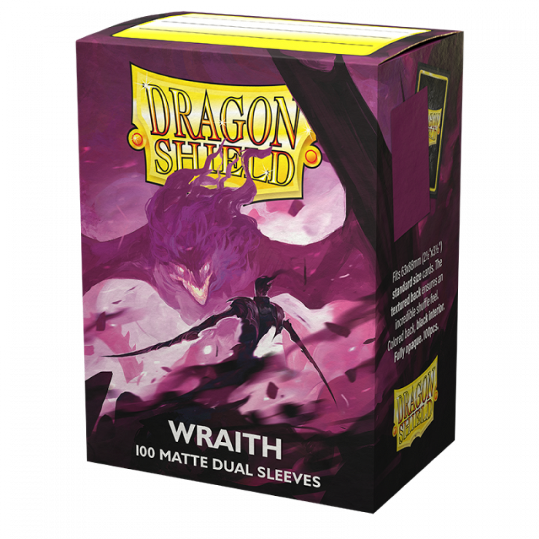Wraith (Alaric, Chaos Wraith) - Dual Matte Sleeves - Standard Size Box 100 - Dragon Shield