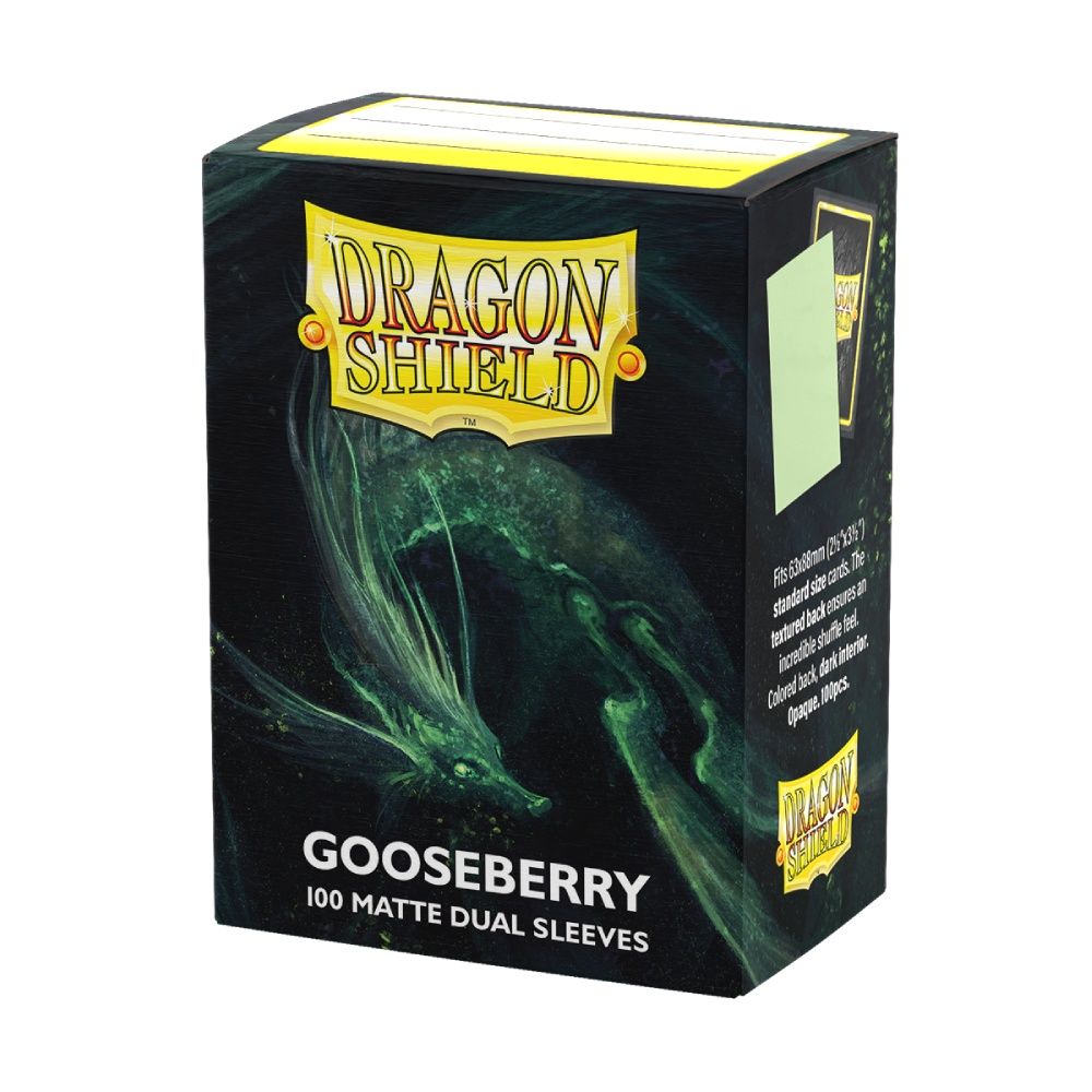 Gooseberry - Dual Matte Sleeves - Standard Size Box 100 - Dragon Shield