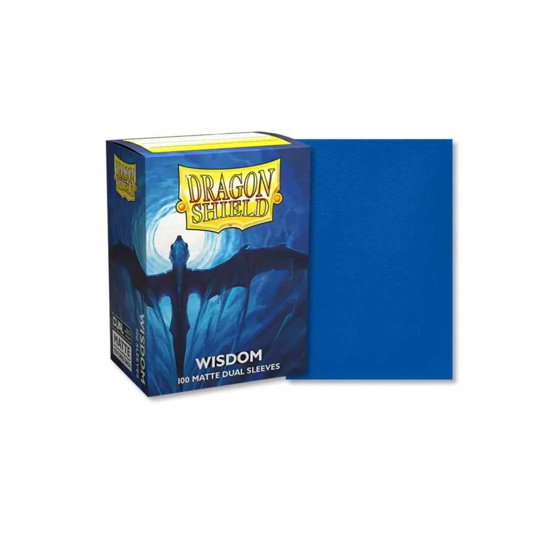 Wisdom - Dual Matte Sleeves - Standard Size Box 100 - Dragon Shield