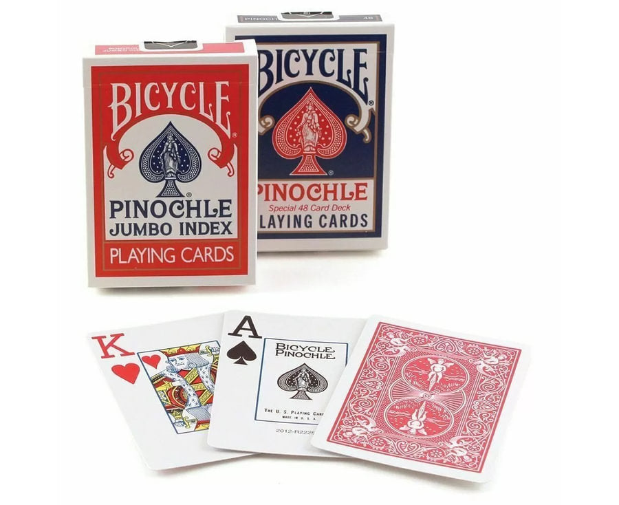 Pinochle Jumbo Index - Playing Cards - Bicycle