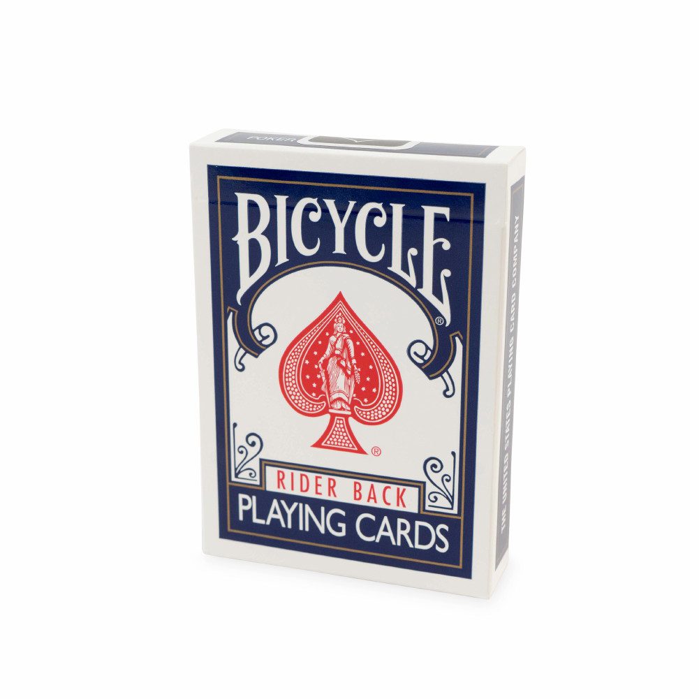 Rider Back Blue/Red - Standard - Playing Cards - Bicycle
