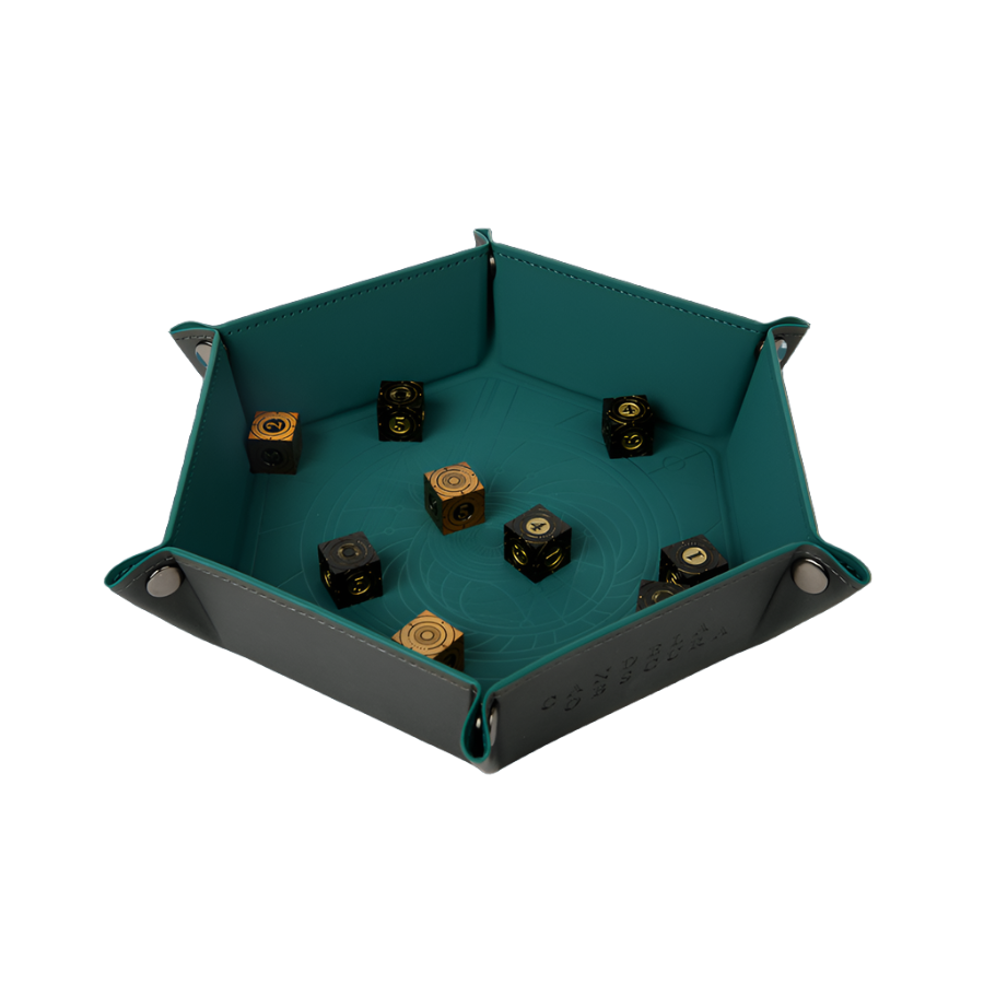 Collapsible Dice Tray - Hex 16.5cm - Candela Obscura - Critical Role