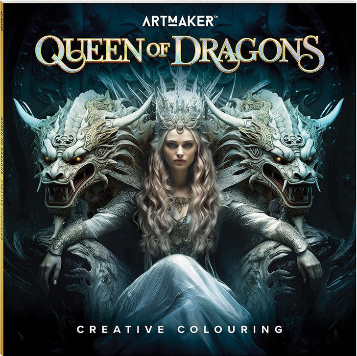 Creative Colouring: Queen of Dragons - Colouring Book