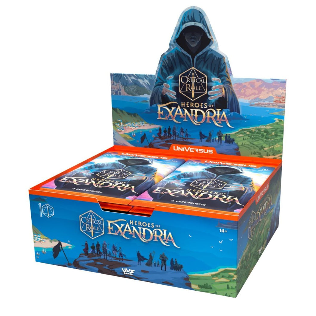 Heroes of Exandria Booster Box - Critical Role - UniVersus