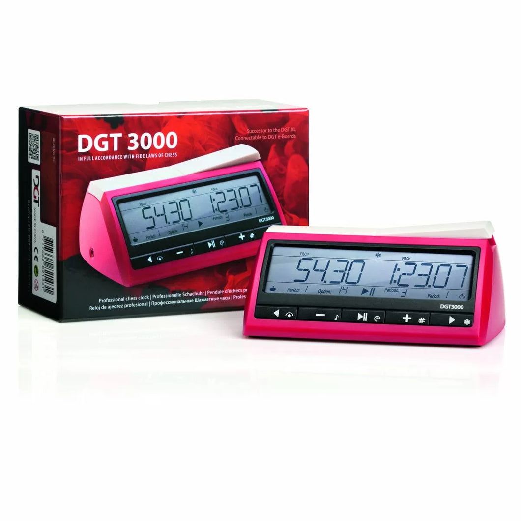 Red Official FIDE Chess Clock - DGT3000 - DGT