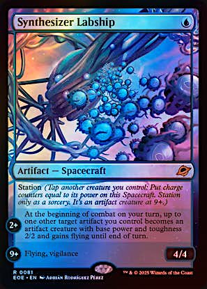 Synthesizer Labship (Foil) #0081 Bu R [EOE]