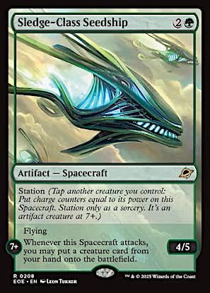 Sledge-Class Seedship #0208 G R [EOE]