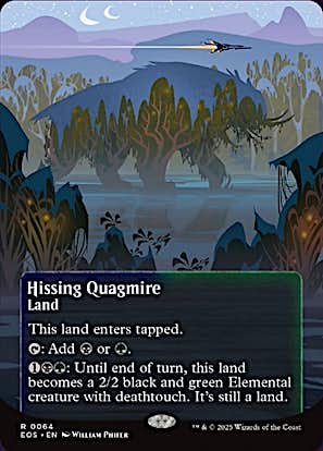 Hissing Quagmire (Borderless Poster) #0064 L R [EOE] [EOS]