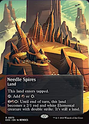 Needle Spires (Borderless Poster) #0075 L R [EOE] [EOS]