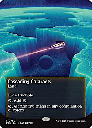 Cascading Cataracts (Borderless Poster) #0050 L R [EOE] [EOS]