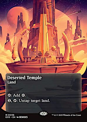 Deserted Temple (Borderless Poster) #0056 L R [EOE] [EOS]