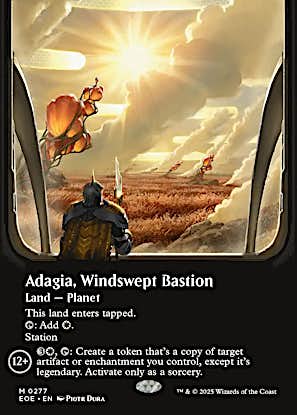 Adagia, Windswept Bastion (Borderless) #0277 L M [EOE]