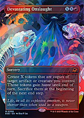 Devastating Onslaught (Borderless Foil) #0308 R M [EOE]