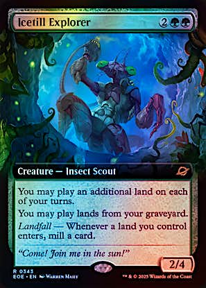 Icetill Explorer (Extended Art Foil) #0343 G R [EOE]