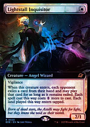 Lightstall Inquisitor (Extended Art Foil) #0320 W R [EOE]