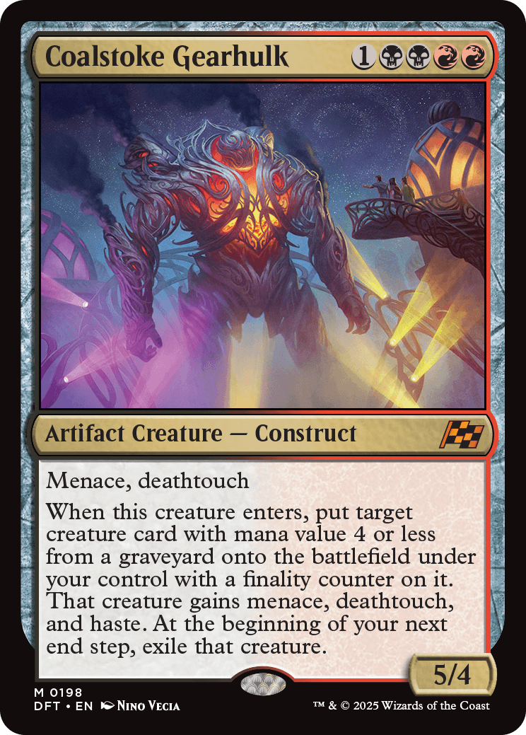 Coalstoke Gearhulk #0198 M M [DFT]