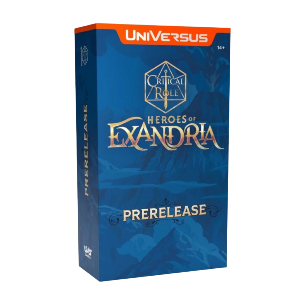 Heroes of Exandria Prerelease Box - Critical Role - UniVersus